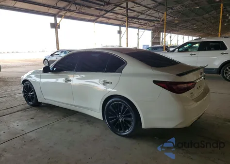 2018 Infiniti Q50 Luxe from USA, damaged, VIN JN1EV7AR2JM611075